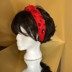 Valentines Day Headband with sequins